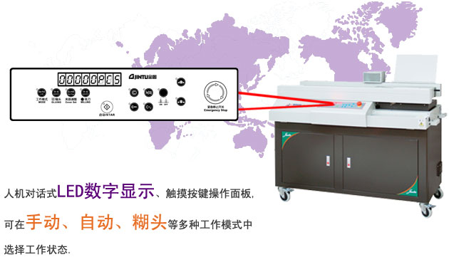 金图W-8600全自动A3胶装机